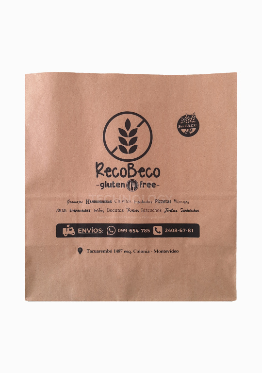 Bolsas De Papel Impresas Para Envíos Nº 5